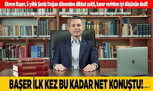 BAŞER İLK KEZ BU KADAR NET KONUŞTU!