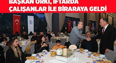 BAŞKAN ÖRKİ, PERSONELDEN HELALLİK İSTEDİ