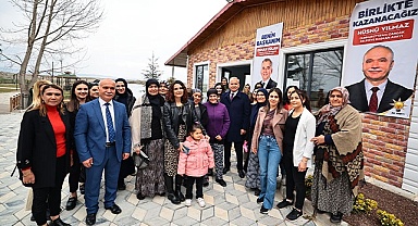 Başkan Zolan’a Çardak’ta sevgi seli