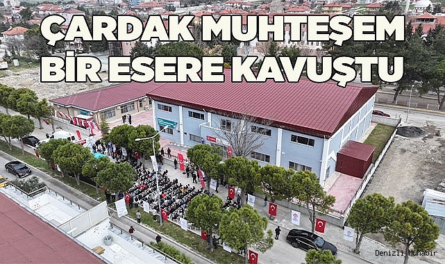 Başkan Zolan: Bu tesis gençlerimiz ve Çardak için çok kıymetli