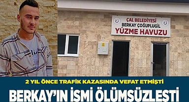 BERKAY’IN İSMİ ÖLÜMSÜZLEŞTİ