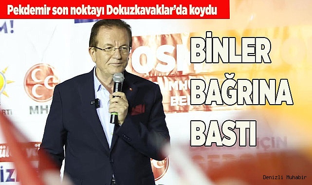 BİNLER BAĞRINA BASTI