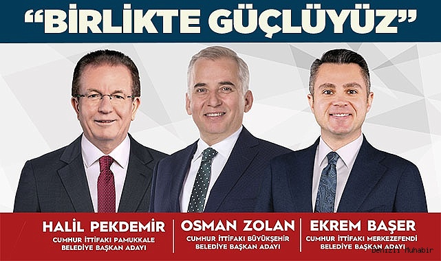 “BİRLİKTE GÜÇLÜYÜZ”