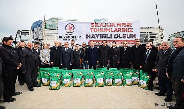 Büyükşehir 3 yılda 210.000 kg silajlık mısır tohumu verdi
