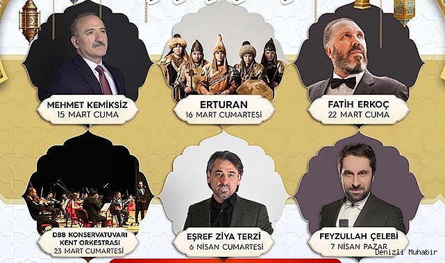 Büyükşehir’den ramazan ayına özel 6 farklı program