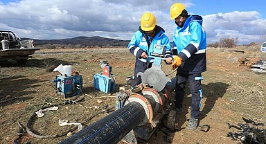 Büyükşehir DESKİ 3 mahallenin daha içme suyu hatlarını yeniledi
