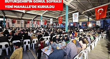 Büyükşehir’in gönül sofrası Yeni Mahalle’de kuruldu