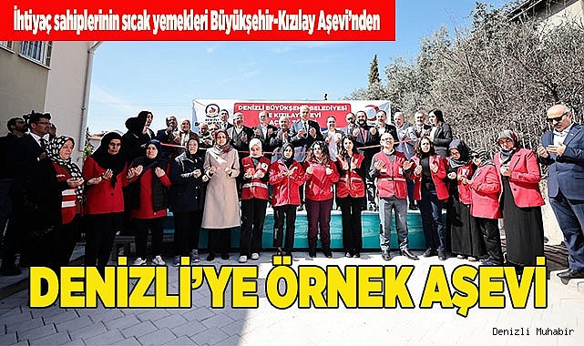 Büyükşehir-Kızılay Aşevi açılış töreni yapıldı