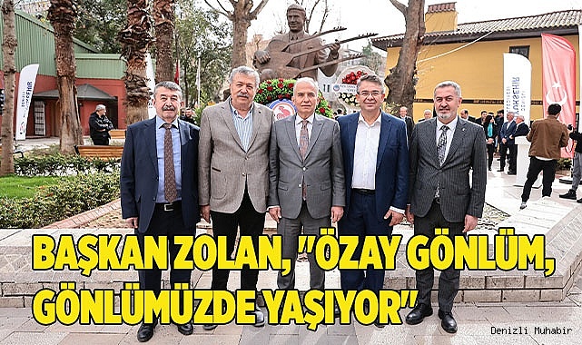 Büyükşehir, usta halk ozanı Özay Gönlüm'ü unutmuyor