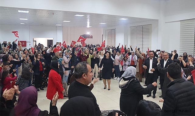 ÇAL’IN KADINLARI DOYASIYA EĞLENDİ