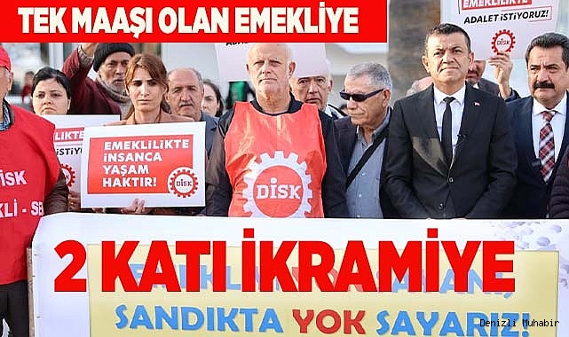 ÇAVUŞOĞLU'NDAN 2 KATI İKRAMİYE HATIRLATMASI
