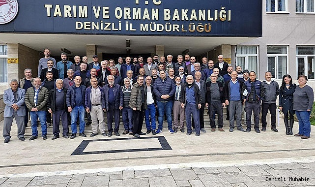 Denizli'de Arıcılar eğitimden geçti