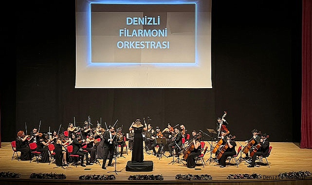 Denizli Filarmoni Orkestrası’ndan büyüleyici konser