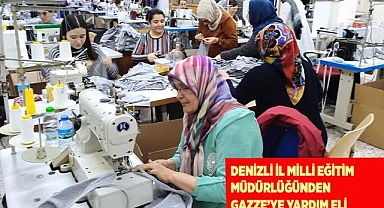 Denizli İl Milli Eğitim Müdürlüğünden Gazze’ye Yardım Eli