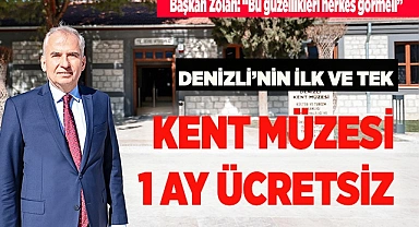 DENİZLİ KENT MÜZESİ 1 AY ÜCRETSİZ