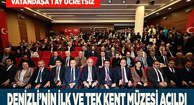 Denizli Kent Müzesi 1 ay ücretsiz ziyaret edilebilecek