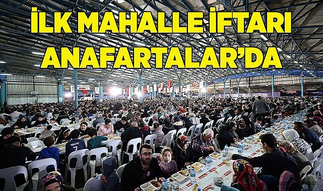 Denizlililer Büyükşehirin mahalle iftarlarında buluşuyor