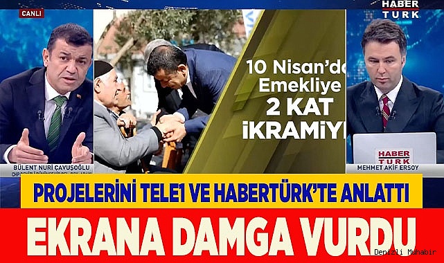 EKRANA DAMGA VURDU