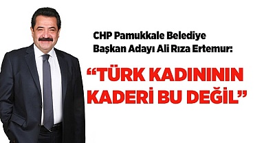 ERTEMUR’DAN 8 MART DÜNYA KADINLAR GÜNÜ MESAJI