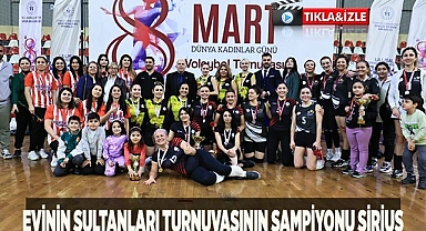 EVİNİN SULTANLARI TURNUVASININ ŞAMPİYONU SİRİUS
