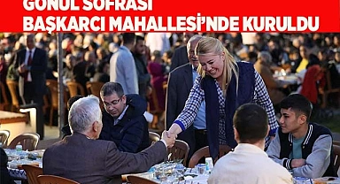 GÖNÜL SOFRASI BAŞKARCI MAHALLESİ’NDE KURULDU