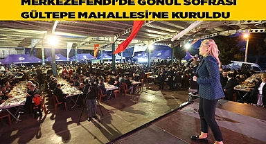 MERKEZEFENDİ'DE GÖNÜL SOFRASI GÜLTEPE MAHALLESİ'NE KURULDU