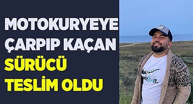 Motokuryenin ölümüne neden olan firari sürücü teslim oldu