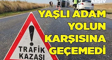 Otomobilin çarptığı yaşlı adam yoğun bakımda