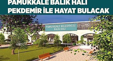 PAMUKKALE BALIK HALİ  PEKDEMİR İLE HAYAT BULACAK