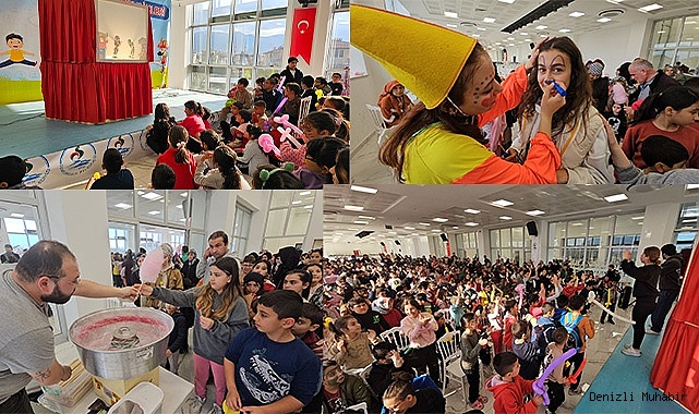PAMUKKALE’DE ÇOCUKLAR RAMAZAN ŞENLİKLERİYLE COŞTU