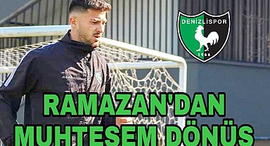 RAMAZAN KARAKURT'TAN DENİZLİSPOR'A HAYAT VEREN GOL 