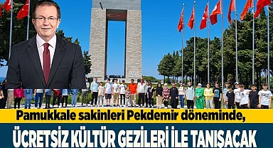 ÜCRETSİZ KÜLTÜR GEZİLERİ İLE TANIŞACAK
