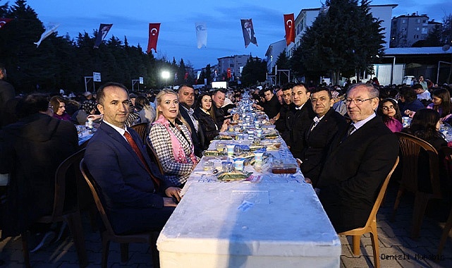 YENİŞEHİR MAHALLESİ HEP BİRLİKTE ORUCUNU AÇTI