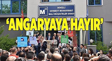 ‘ANGARYAYA HAYIR’ EYLEMİ