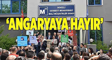 ‘ANGARYAYA HAYIR’ EYLEMİ