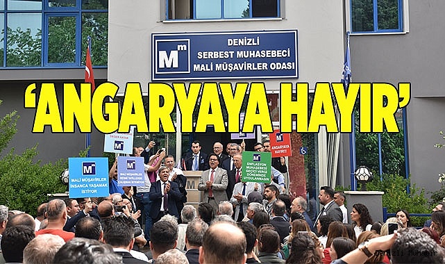 ‘ANGARYAYA HAYIR’ EYLEMİ