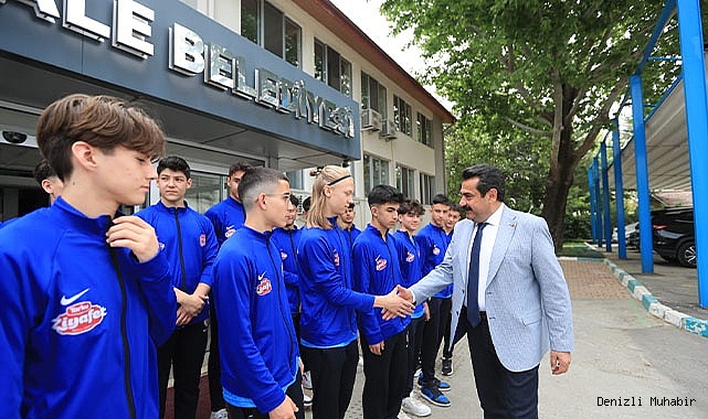 BAŞKAN ERTEMUR, TÜRKİYE ŞAMPİYONASINA UĞURLADI