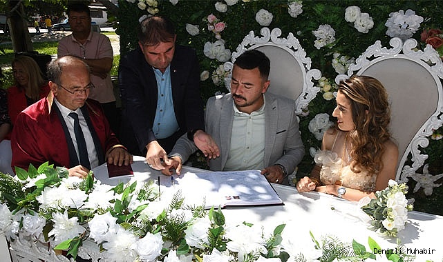 Başkan Orpak, ilk nikahını kıydı