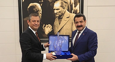 CHP GENEL BAŞKANI ÖZEL, ERTEMUR’U ZİYARET ETTİ