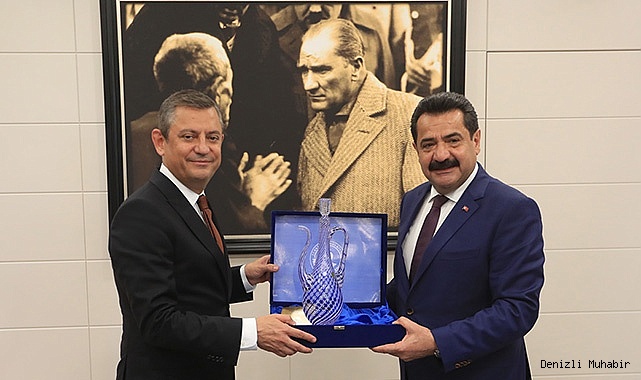 CHP GENEL BAŞKANI ÖZEL, ERTEMUR’U ZİYARET ETTİ