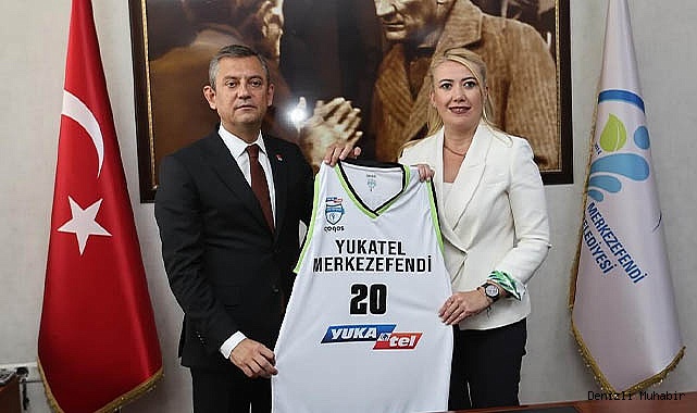 CHP LİDERİ ÖZGÜR ÖZEL’DEN BAŞKAN DOĞAN’A ZİYARET