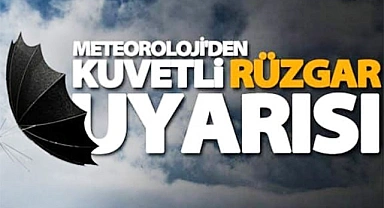Denizli için kuvvetli lodos uyarısı