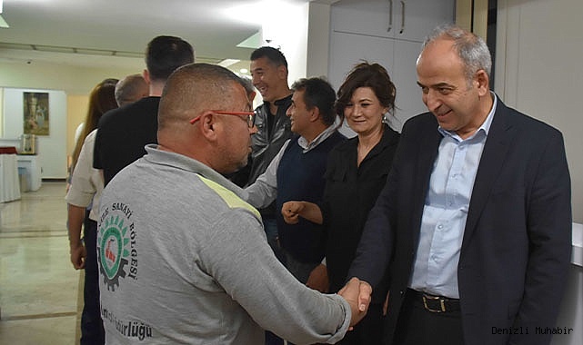 DENİZLİ OSB’DE BAYRAMLAŞTI