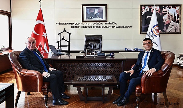 Denizli Valisi Coşkun’dan Başkan Çavuşoğlu’na ziyaret