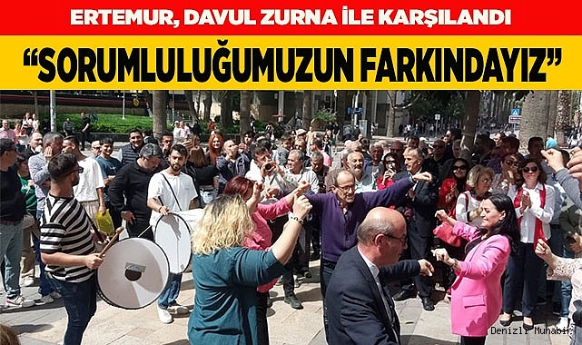 ERTEMUR DAVUL-ZURNAYLA KARŞILANDI