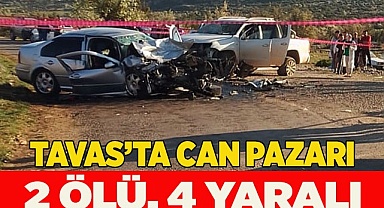 Kazada karı koca öldü, kızları ağır yaralı