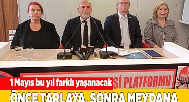 MEYDANDAN ÖNCE TARLAYA