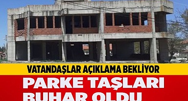 PARKE TAŞLARI BUHAR OLDU