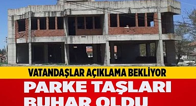 PARKE TAŞLARI BUHAR OLDU