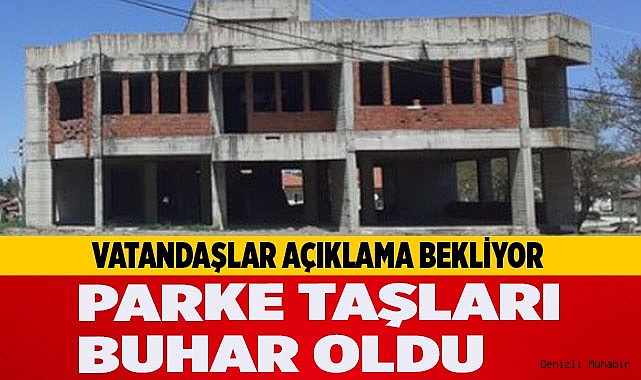 PARKE TAŞLARI BUHAR OLDU
